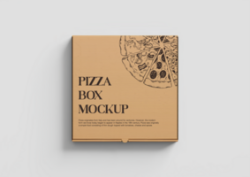 modello scatola Pizza cinque angoli psd