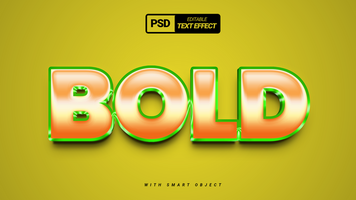 golden bold shiny luxury rich gradient soft movie poster title text effect design psd