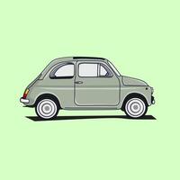 Simple car illustration vector