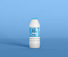Joghurt trinken Flasche Attrappe, Lehrmodell, Simulation psd