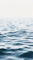 AI generated Gentle Blue Water Ripples photo