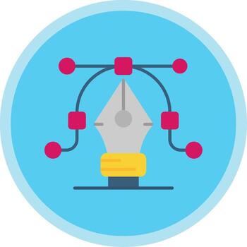 Vector Flat Multi Circle Icon