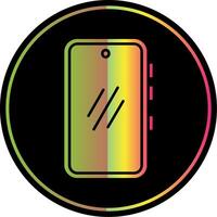 Smartphone Glyph Due Color Icon vector
