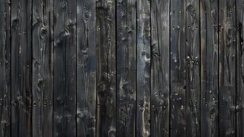AI generated Dark Wood Texture photo