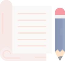 Notebook Flat Light Icon vector