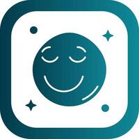 Relieved Glyph Gradient Round Corner Icon vector