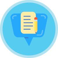 Edit Flat Multi Circle Icon vector