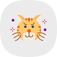 Envy Flat Curve Icon vector