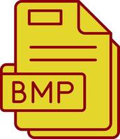 bmp Clásico icono vector