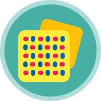 Pattern Flat Multi Circle Icon vector