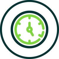 Timer Line Circle Icon vector