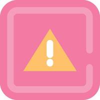 Alert Flat Light Icon vector