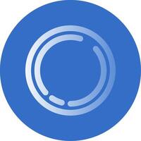 Circle Gradient Line Circle Icon vector