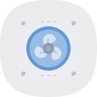 Extractor Flat Curve Icon vector