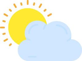 Weather Flat Light Icon vector