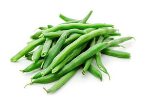 AI generated Frozen Green Beans  Deep Freeze for Vegetables photo