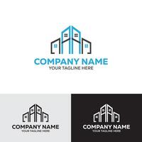 AA or AR Letter Architect Logo Design Template vector