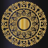 Luxury mandala design vector