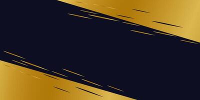 black and gold Abstract background vector