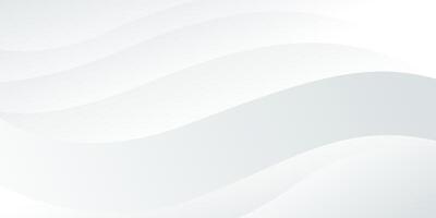 Abstract white and gray curve background, white modern wallpaper with wave shapes. Suitable for web design, pages, templates, banners, and others vector