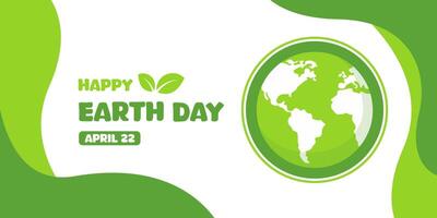 Earth Day design template. Abstract green organic background. Earth vector Illustrations