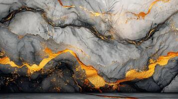 AI generated Detailed Close Up of Marble Surface photo