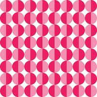 Pink shade circle pattern. Circle vector seamless pattern. Decorative element, wrapping paper, wall tiles, floor tiles, bathroom tiles.
