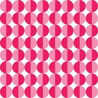 Pink shade circle pattern. Circle vector seamless pattern. Decorative element, wrapping paper, wall tiles, floor tiles, bathroom tiles.