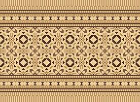 de punto étnico patrón, vector cruzar puntada oriental fondo, bordado retro jacquard estilo, púrpura modelo cuadrado nativo, diseño para textil, tela, alfombra, alfombra, fibras