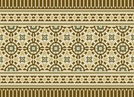 de punto étnico patrón, vector cruzar puntada oriental fondo, bordado retro jacquard estilo, púrpura modelo cuadrado nativo, diseño para textil, tela, alfombra, alfombra, fibras