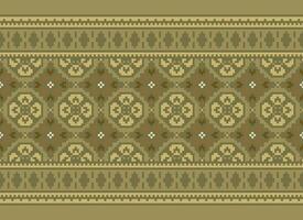 Knitted ethnic pattern, Vector cross stitch oriental background, Embroidery retro jacquard style, Purple pattern square native, Design for textile, fabric, carpet, rug, fibres