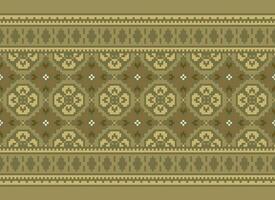 Knitted ethnic pattern, Vector cross stitch oriental background, Embroidery retro jacquard style, Purple pattern square native, Design for textile, fabric, carpet, rug, fibres