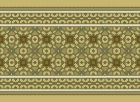 Knitted ethnic pattern, Vector cross stitch oriental background, Embroidery retro jacquard style, Purple pattern square native, Design for textile, fabric, carpet, rug, fibres