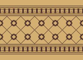 Knitted ethnic pattern, Vector cross stitch oriental background, Embroidery retro jacquard style, Purple pattern square native, Design for textile, fabric, carpet, rug, fibres