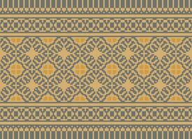 de punto étnico patrón, vector cruzar puntada oriental fondo, bordado retro jacquard estilo, púrpura modelo cuadrado nativo, diseño para textil, tela, alfombra, alfombra, fibras