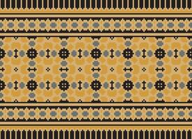 Knitted ethnic pattern, Vector cross stitch oriental background, Embroidery retro jacquard style, Purple pattern square native, Design for textile, fabric, carpet, rug, fibres