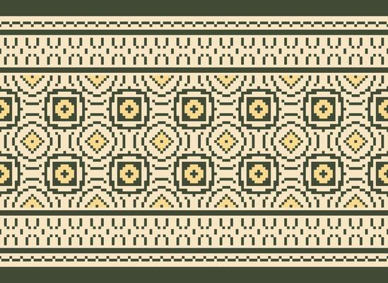 Knitted ethnic pattern, Vector cross stitch oriental background, Embroidery retro jacquard style, Purple pattern square native, Design for textile, fabric, carpet, rug, fibres