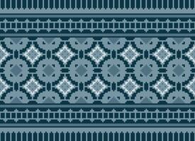 Knitted ethnic pattern, Vector cross stitch oriental background, Embroidery retro jacquard style, Purple pattern square native, Design for textile, fabric, carpet, rug, fibres