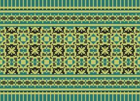 Knitted ethnic pattern, Vector cross stitch oriental background, Embroidery retro jacquard style, Purple pattern square native, Design for textile, fabric, carpet, rug, fibres