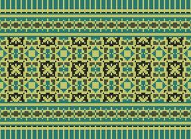 Knitted ethnic pattern, Vector cross stitch oriental background, Embroidery retro jacquard style, Purple pattern square native, Design for textile, fabric, carpet, rug, fibres