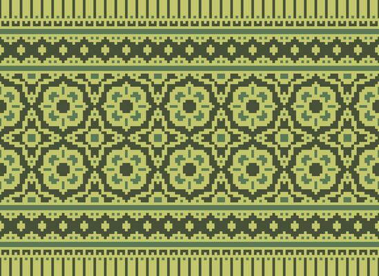 Knitted ethnic pattern, Vector cross stitch oriental background, Embroidery retro jacquard style, Purple pattern square native, Design for textile, fabric, carpet, rug, fibres