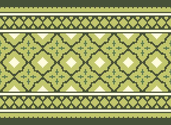 Knitted ethnic pattern, Vector cross stitch oriental background, Embroidery retro jacquard style, Purple pattern square native, Design for textile, fabric, carpet, rug, fibres