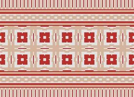 Beautiful floral cross stitch pattern.geometric ethnic oriental pattern traditional background.Aztec style abstract vector illustration.design for texture,fabric,clothing,wrapping,decoration,carpet.