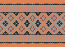 hermosa floral cruzar puntada patrón.geometrico étnico oriental modelo tradicional fondo.azteca estilo resumen vector ilustración.diseño para textura,tela,ropa,envoltura,decoración,alfombra.