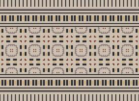 Beautiful floral cross stitch pattern.geometric ethnic oriental pattern traditional background.Aztec style abstract vector illustration.design for texture,fabric,clothing,wrapping,decoration,carpet.