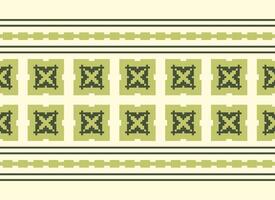 Beautiful floral cross stitch pattern.geometric ethnic oriental pattern traditional background.Aztec style abstract vector illustration.design for texture,fabric,clothing,wrapping,decoration,carpet.