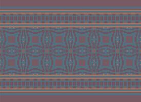 píxel étnico modelo vector antecedentes. sin costura modelo tradicional, diseño para fondo, fondo de pantalla, batik, tela, alfombra, ropa, envase, y textil.étnico modelo vector ilustración.