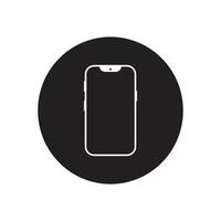 mobile phone icon vector