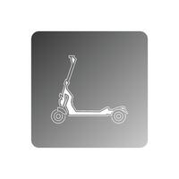 scooter icon vector