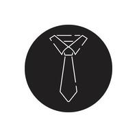 tie icon vector